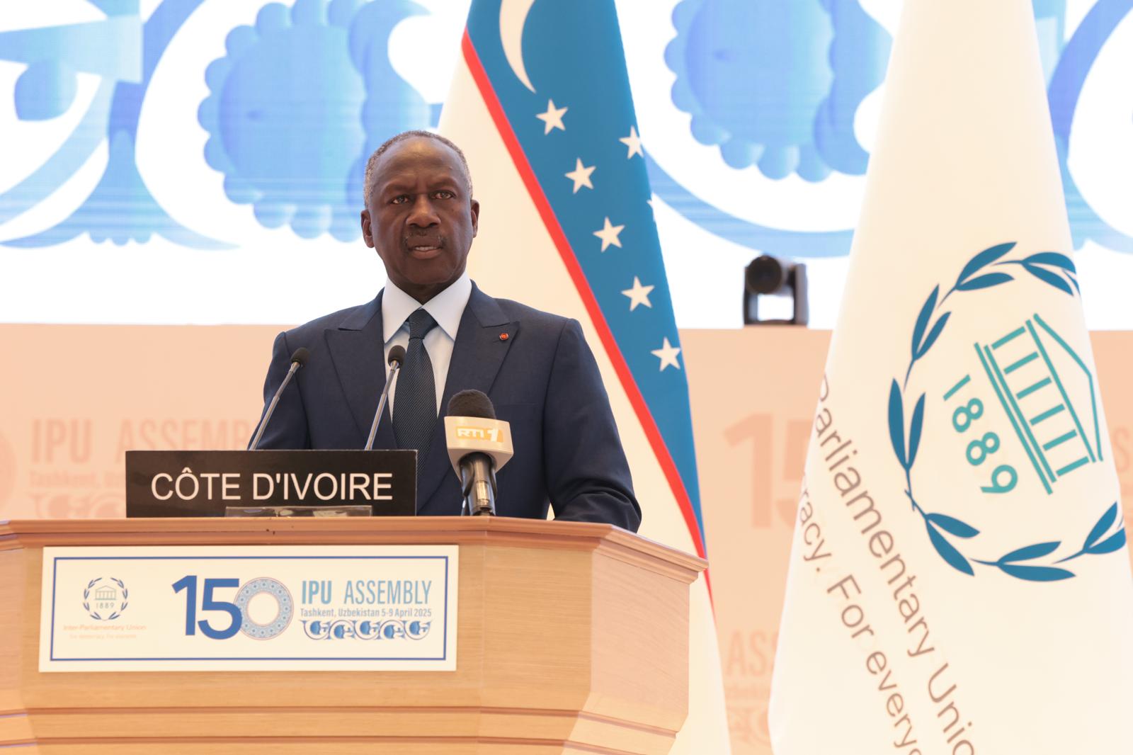 Assemblée UIP : Bictogo plaide pour une justice sociale pour le développement