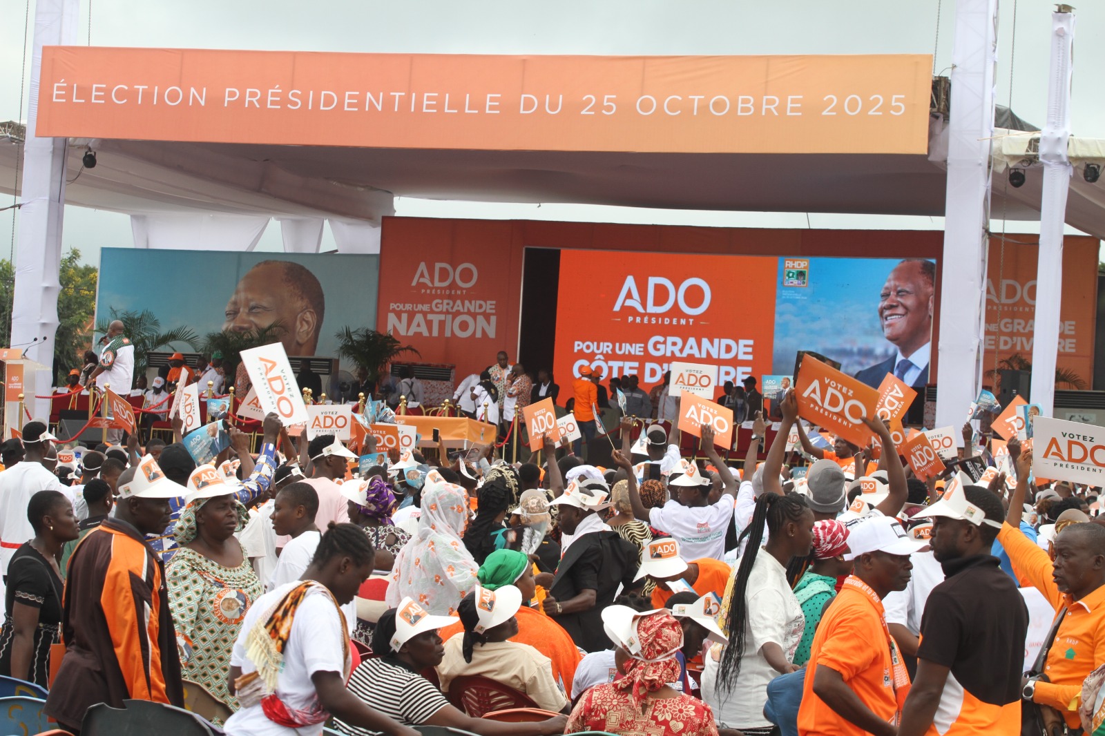 Présidentielle ivoirienne : le nouveau contrat social de Ouattara en six piliers