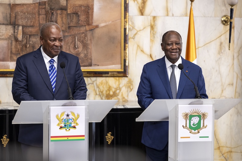 Alassane Ouattara et John Dramani Mahama évoquent l’AES