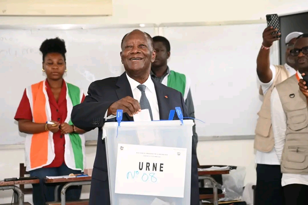 Présidentielle: un jour important pour toute la Côte d’Ivoire, selon Alassane Ouattara