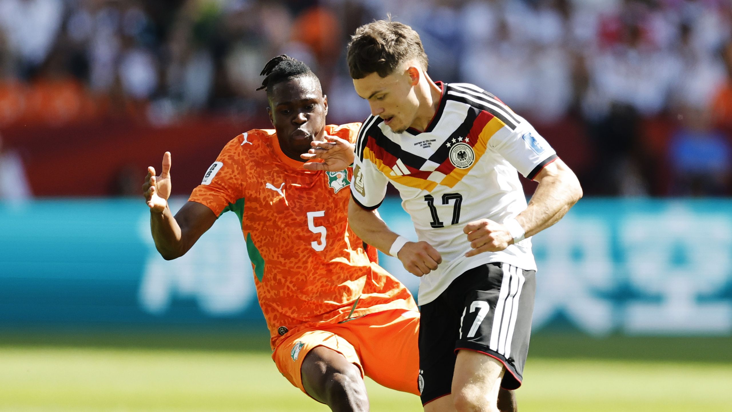 Coupe du monde 2026: l’Allemagne bat la Côte d’Ivoire (2-1) et se qualifie pour les 16es de finale