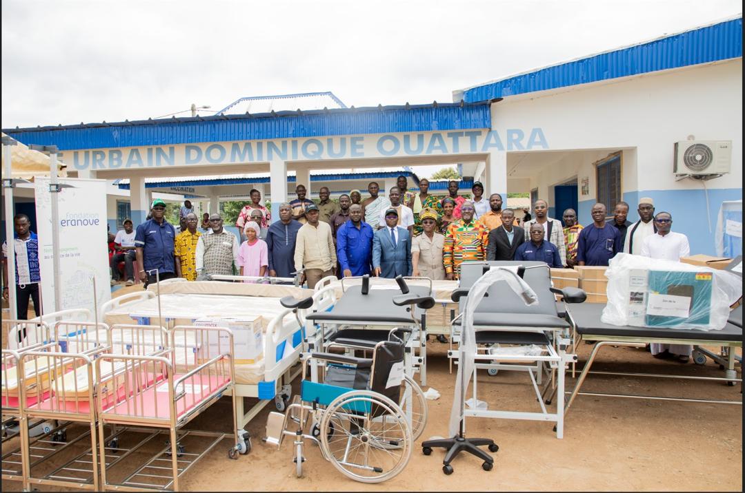 La SODECI et la Fondation Eranove équipent un centre de santé pour plus de 6 800 habitants