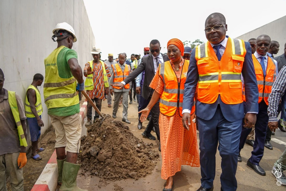 Infrastructures routières : 75% de taux d'exécution des travaux d'un projet structurant à l'Ouest d'Abidjan