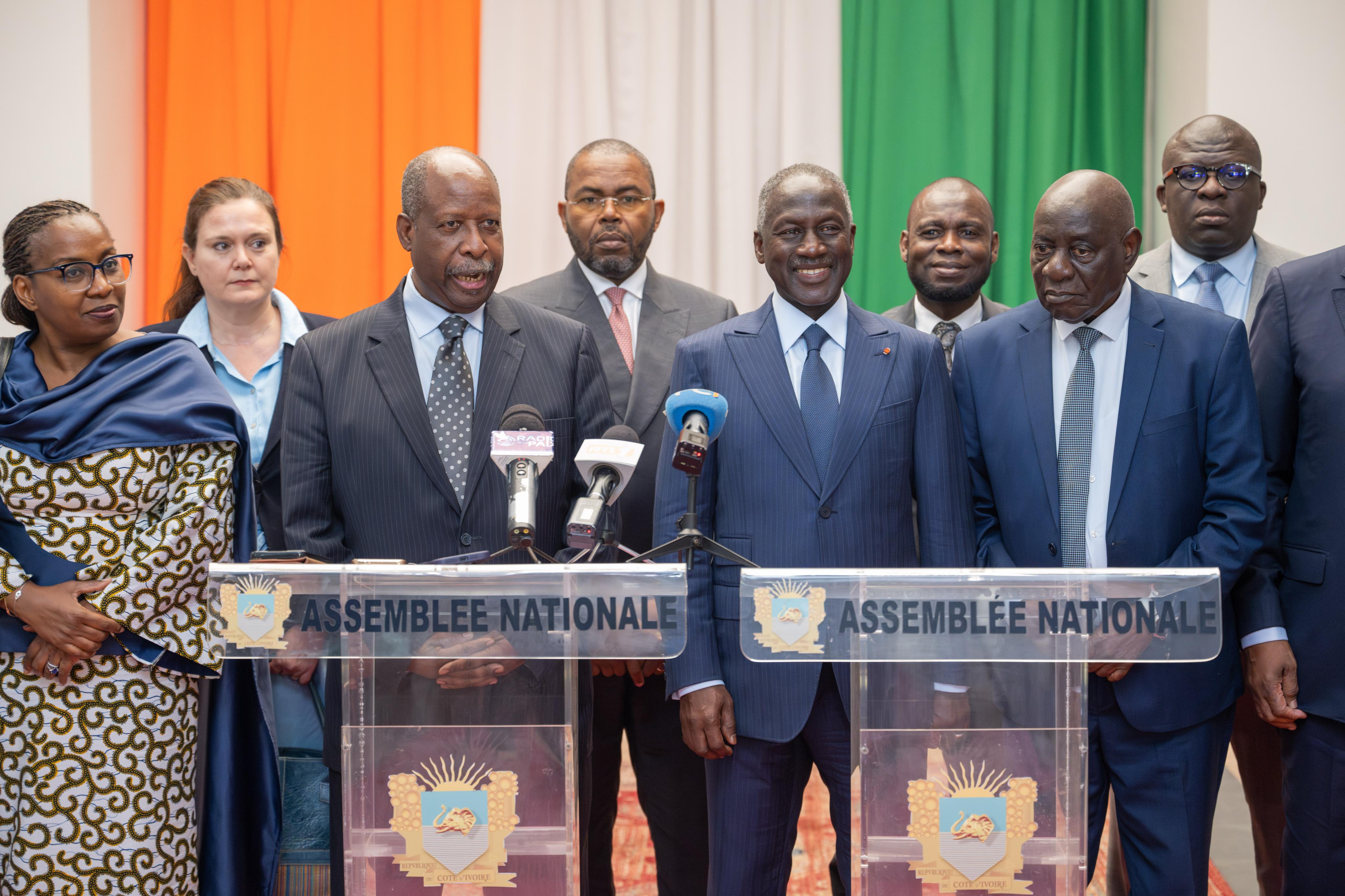 Bictogo échange avec Santos Simão sur les enjeux d'une élection ivoirienne apaisée