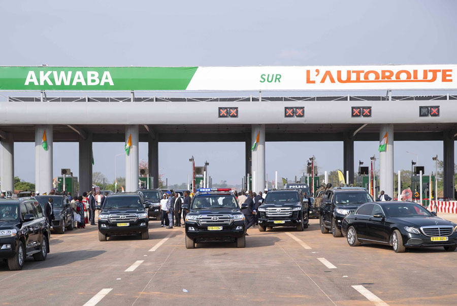 Côte d'Ivoire : mise en service de nouveaux postes de péage