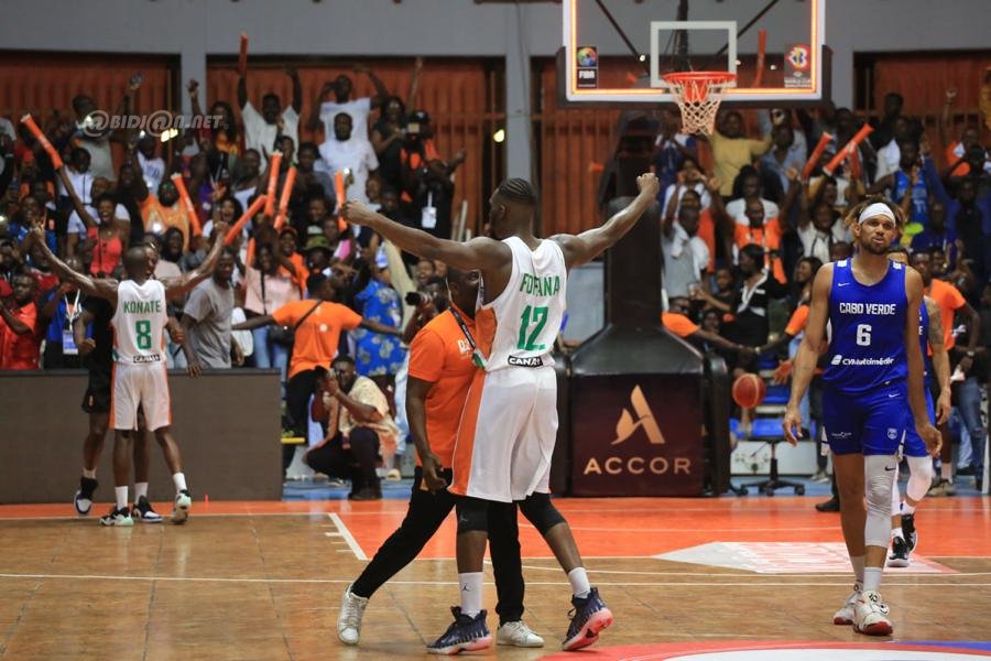 Basket-ball : la Côte d'Ivoire décroche son ticket pour le mondial 2023 en battant le Cap-Vert (77-69)