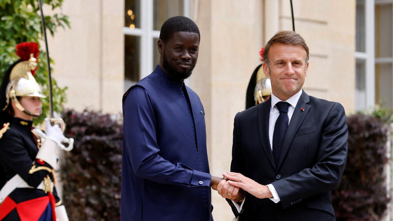 Bassirou Diomaye Faye reçu à l’Elysée par Emmanuel Macron