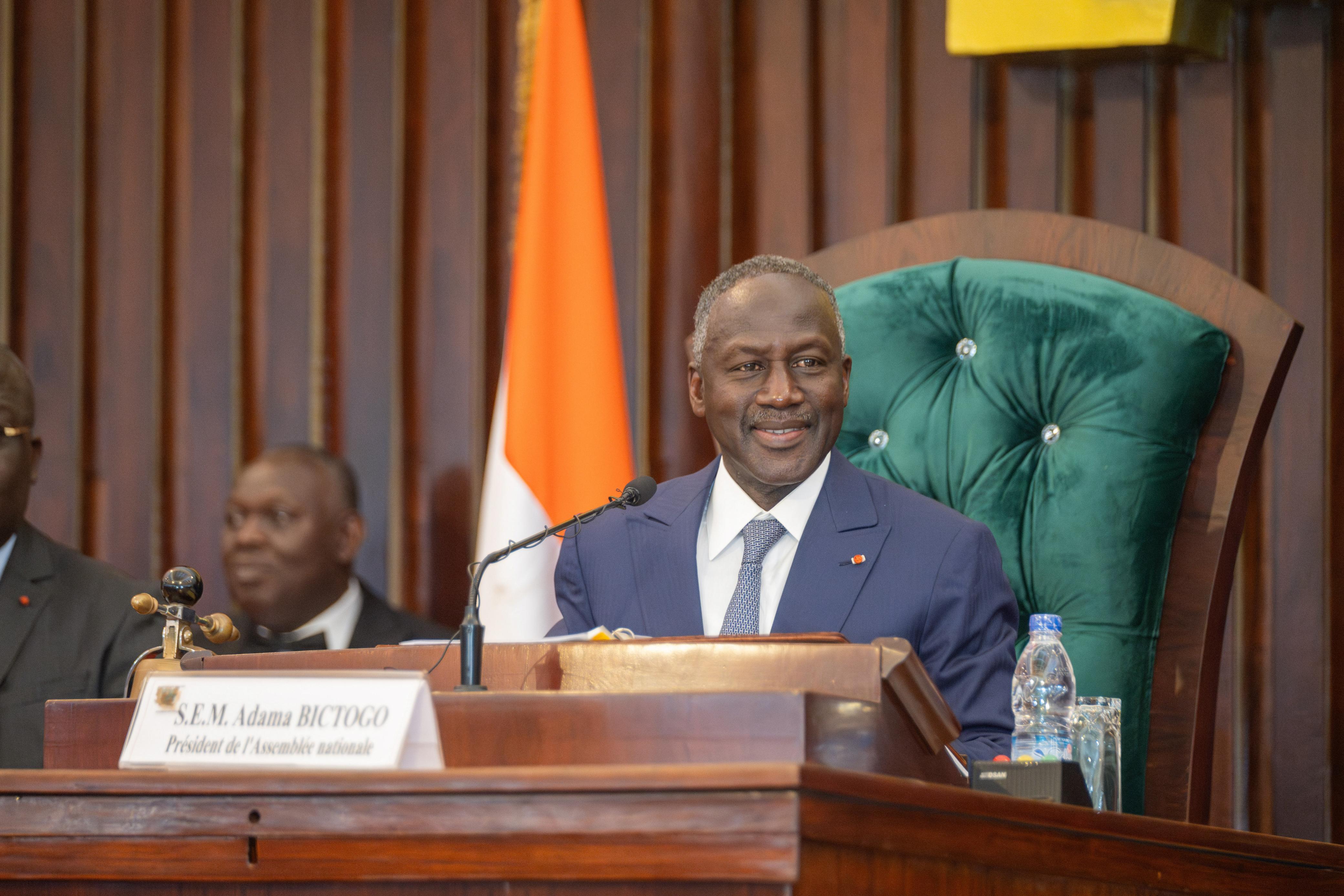 Adoption du calendrier parlementaire de l'Assemblée nationale ivoirienne