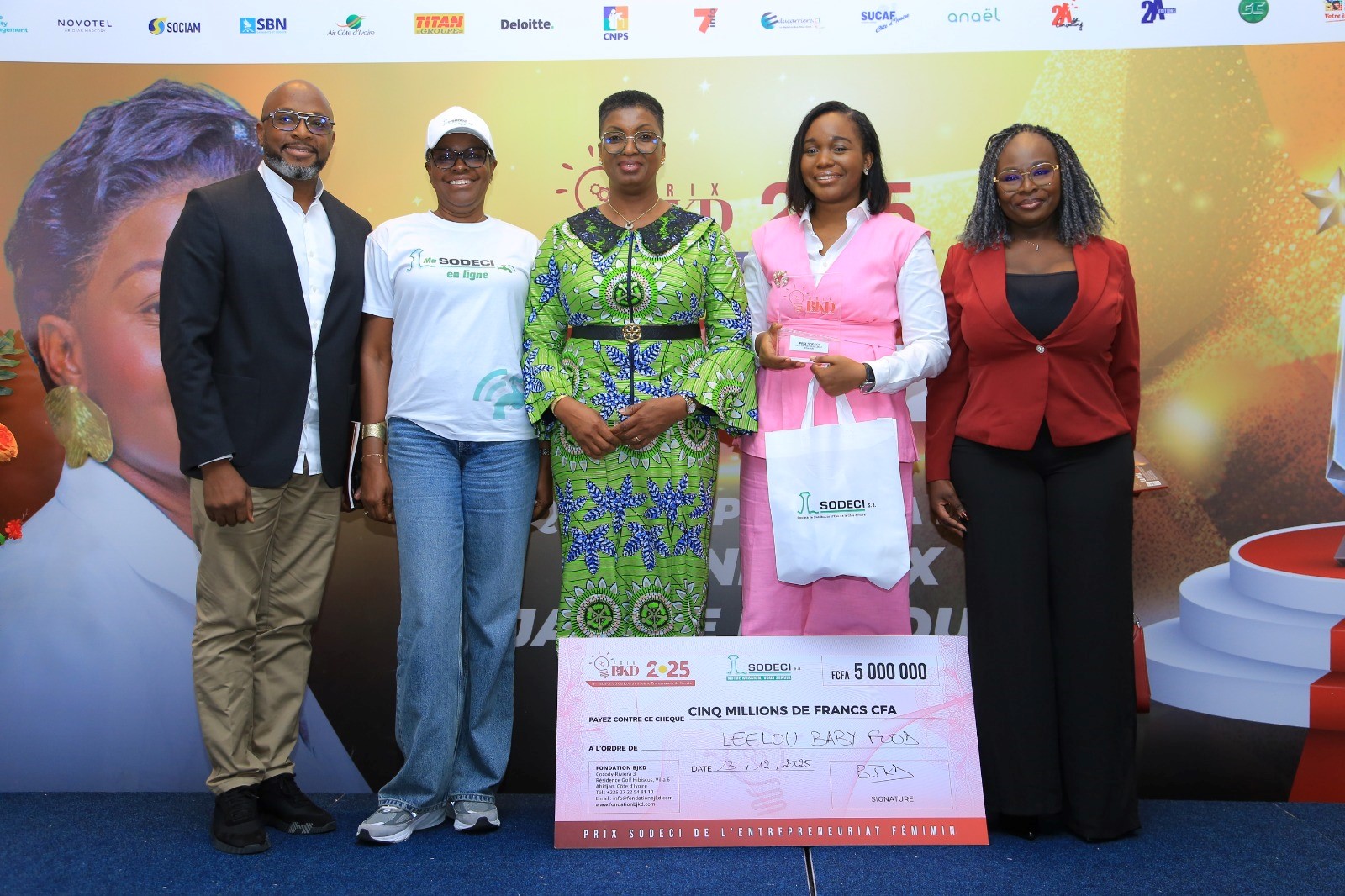 Grand Prix BJKD : la SODECI célèbre l’innovation et distingue les talents féminins porteurs d’avenir