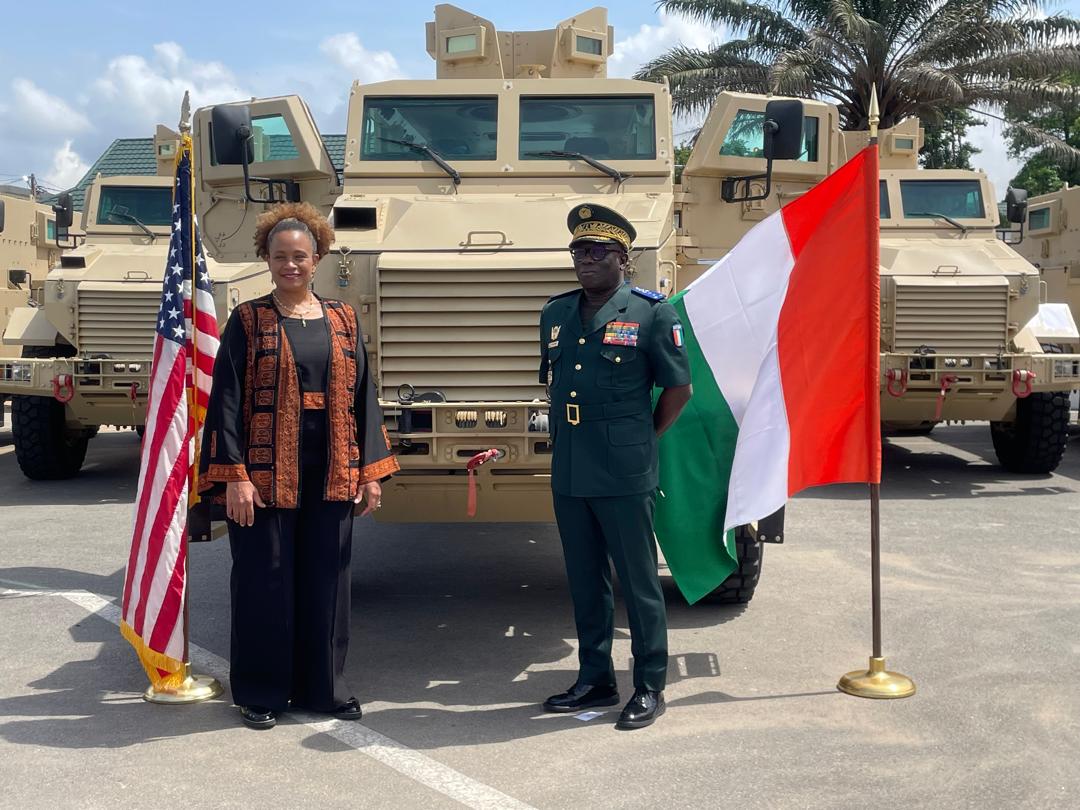 Lutte antiterrorisme : 12 véhicules blindés des Etats-Unis à la Côte d’Ivoire