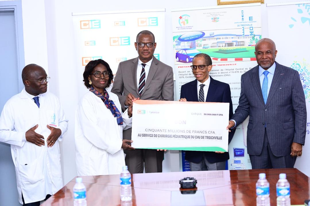 La CIE et la Fondation Eranove renforcent le plateau technique du CHU de Treichville
