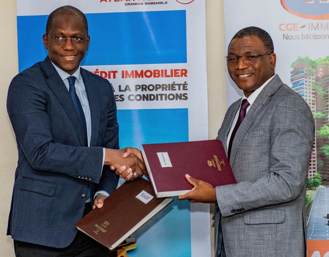 Burkina Faso : Banque Atlantique et CGE Immobilier s’allient pour faciliter l’accès à la propriété