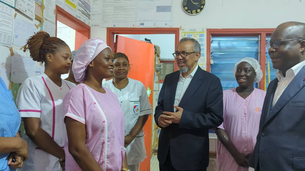 Côte d’Ivoire : le DG de l’OMS soutient l’ambition d’un hub régional