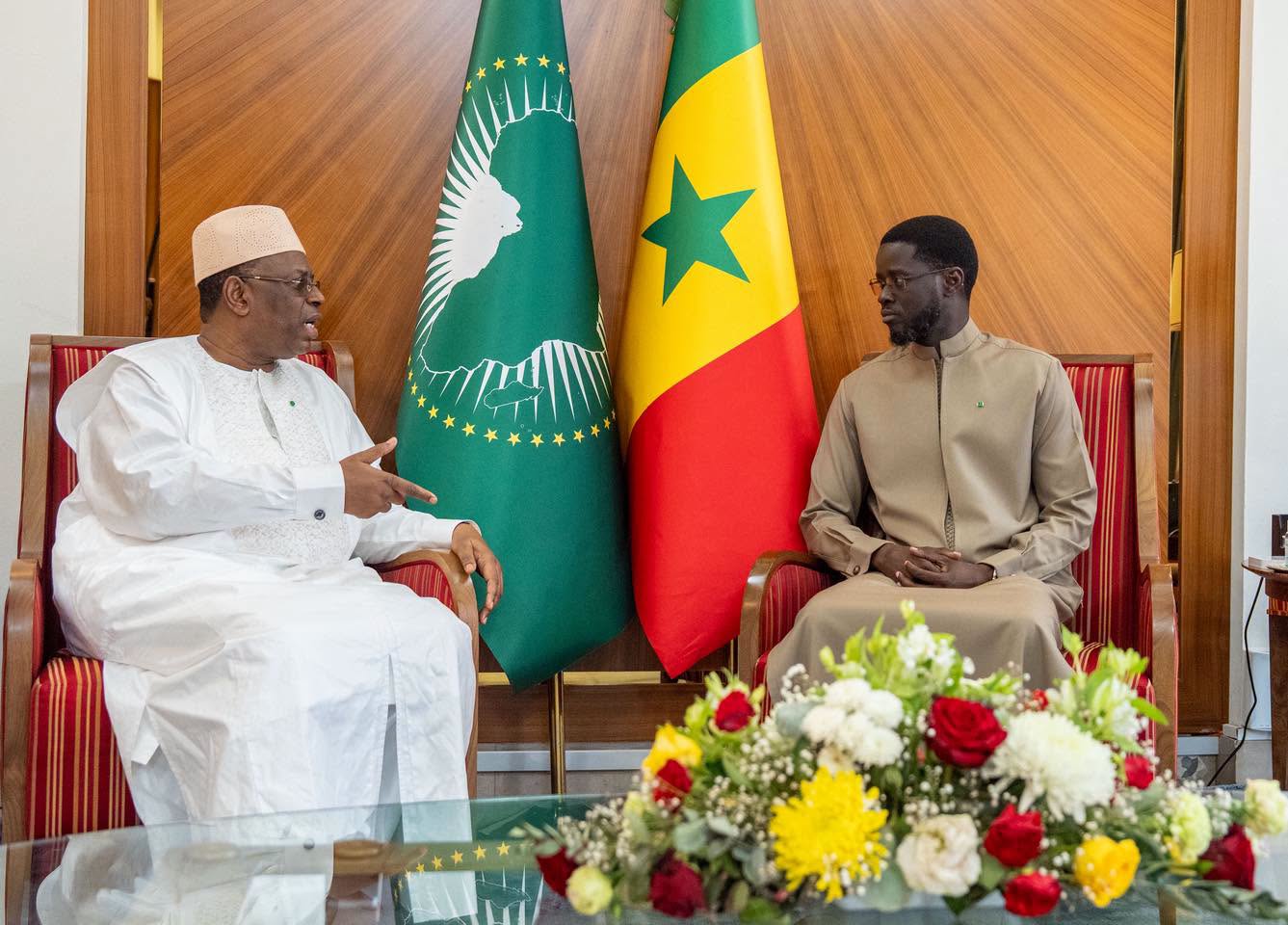 Sénégal: Macky Sall informe de "vive voix” le président Diomaye de sa candidature au poste de SG de l'ONU