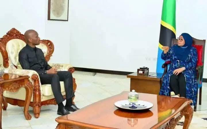 La présidente tanzanienne parie sur Drogba pour faire rayonner la CAN 2027