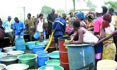 Perturbation de la distribution d'eau potable au Sud d'Abidjan