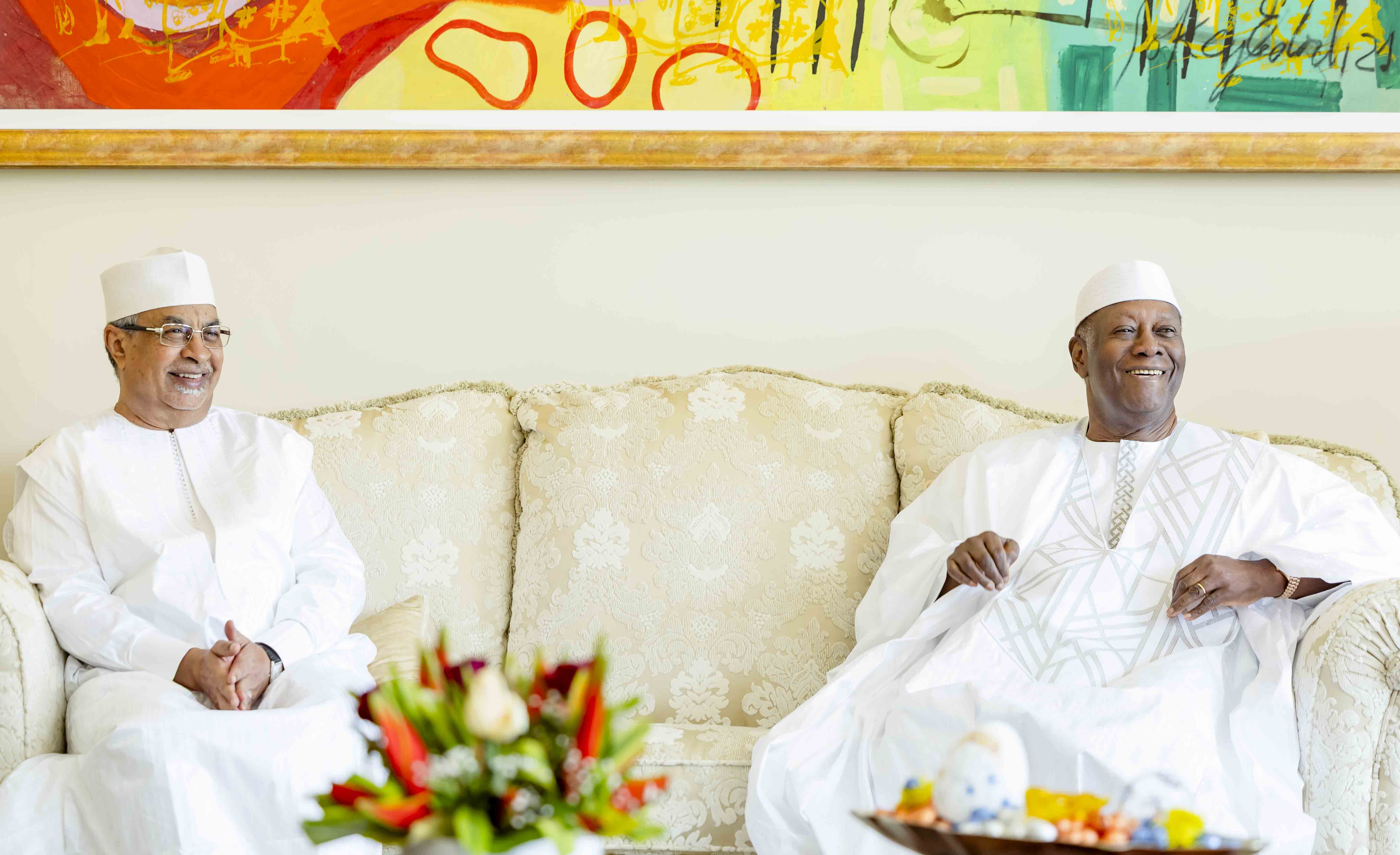 Une mission d’évaluation électorale de l’UA reçue par Alassane Ouattara