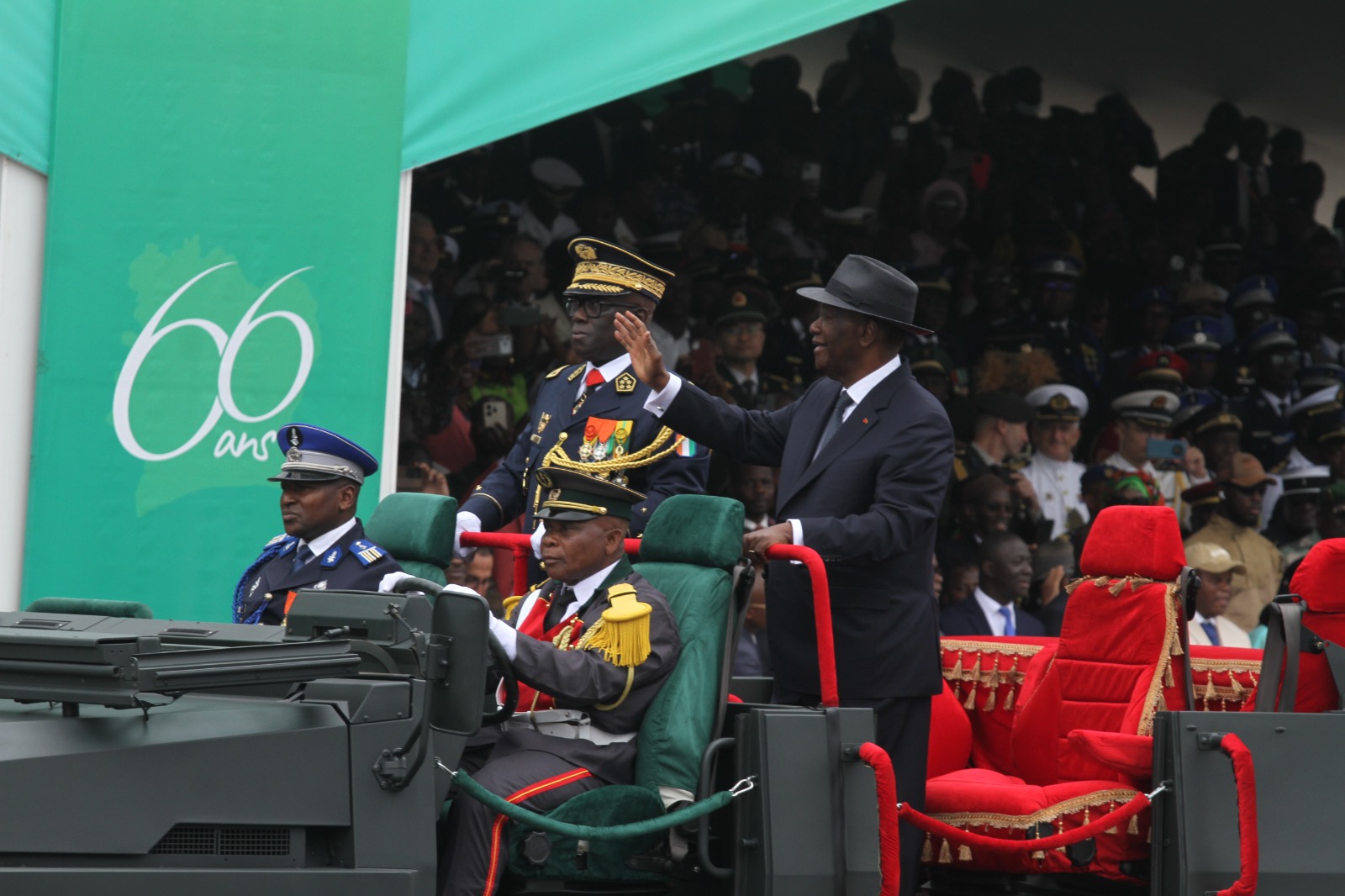 Plus de 500 engins engagés pour le 66e anniversaire de l’indépendance de la Côte d’Ivoire
