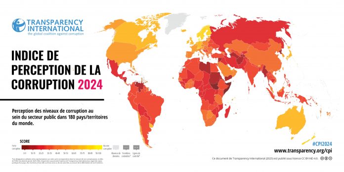 Indice de perception de la corruption : la Côte d’Ivoire passe de la 87è à la 69è place