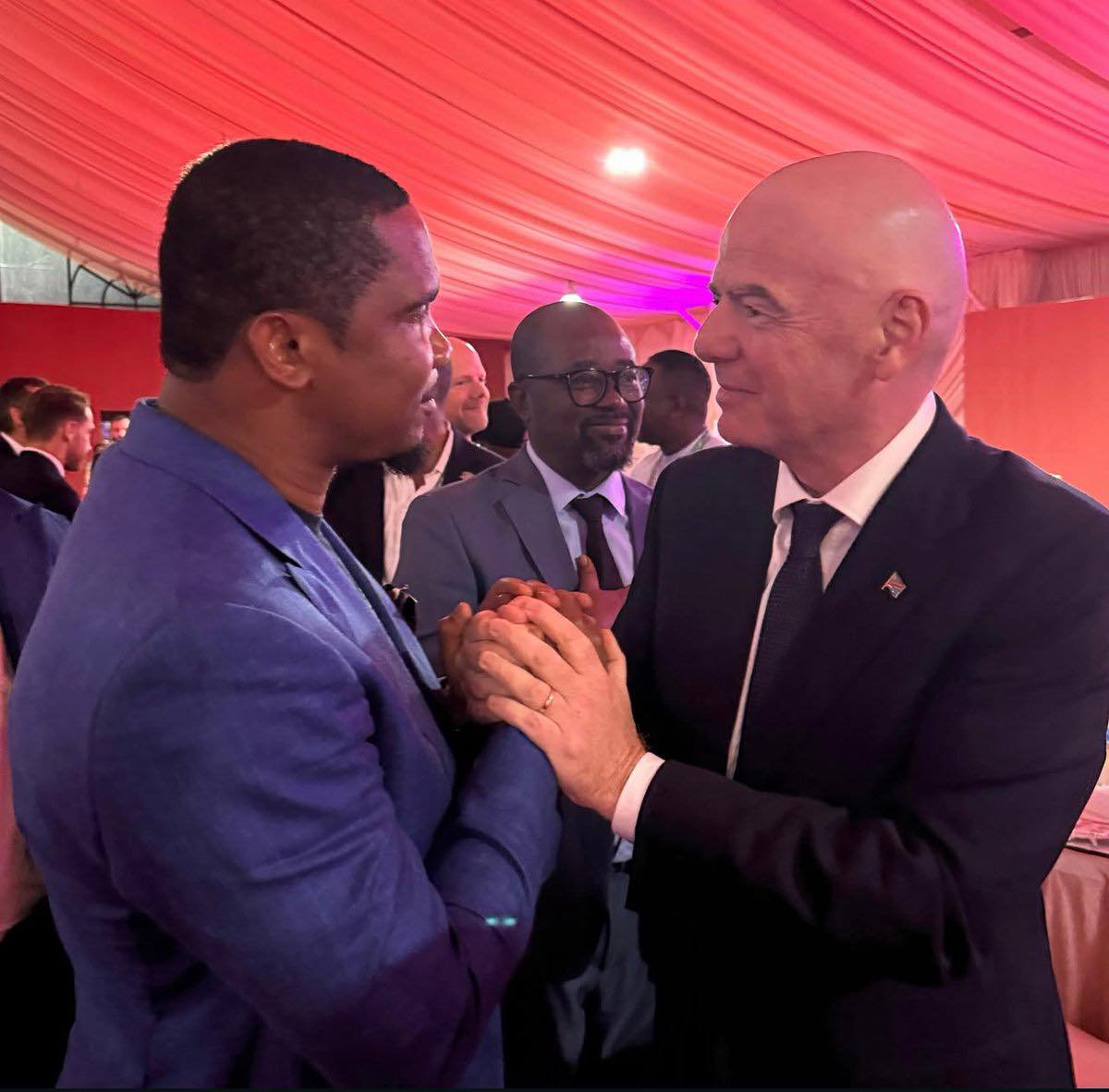 Cameroun: Infantino félicite Samuel Eto'o pour sa réélection à la tête de la FECAFOOT