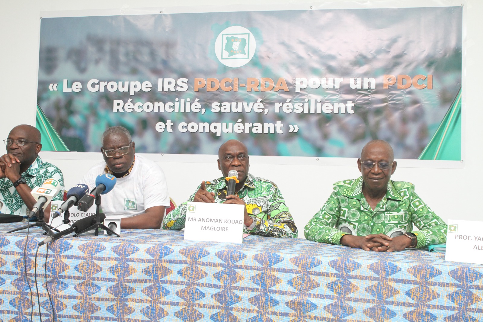 Des cadres et militants du Pdci-Rda réclament la mise sur pied d’un comité de crise
