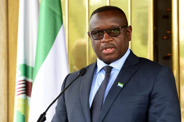 Le président de la CEDEAO Julius Maada Bio en visite en Côte d’Ivoire
