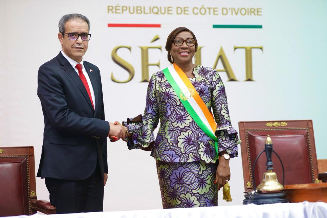 La Présidente Kandia Camara trace les sillons du Sénat de Côte d'Ivoire pour 2026