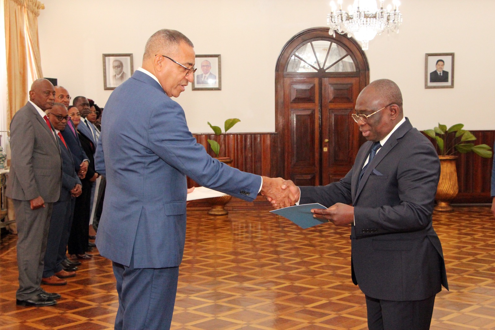 KKB présente ses lettres de créance au président de São Tomé-et-Principe
