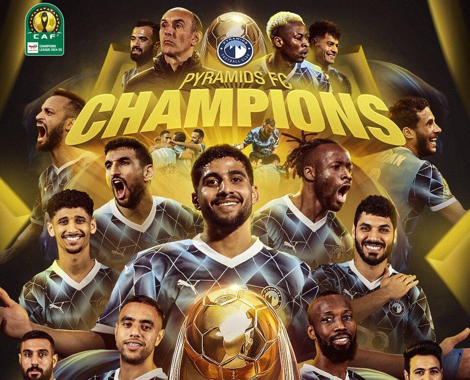 Ldc/Caf: les Pyramids FC d'Egypte sacrés champions d'Afrique