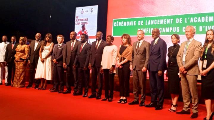 Football/Académie : le Benfica Lisbonne s'installe à Abidjan