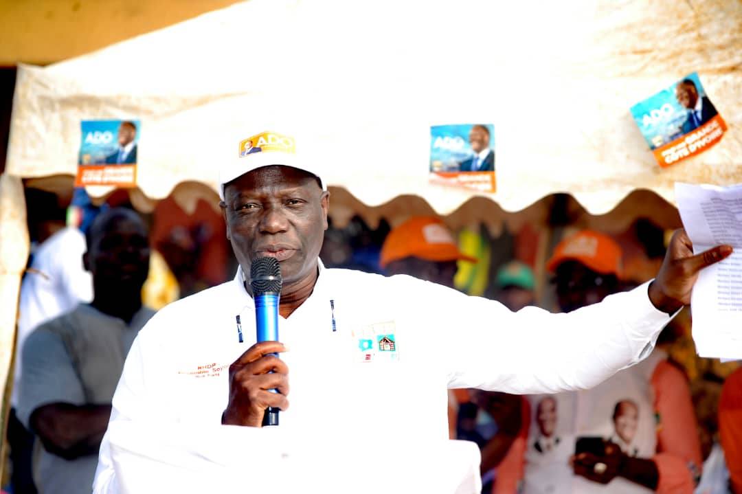 Présidentielle : les acquis de Ouattara vantés à Koro, dans le nord-ouest ivoirien