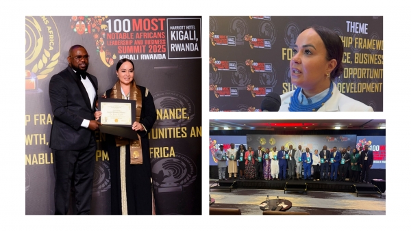 Icônes de la paix : 100 personnes dont la Marocaine Kendili honorées à Kigali