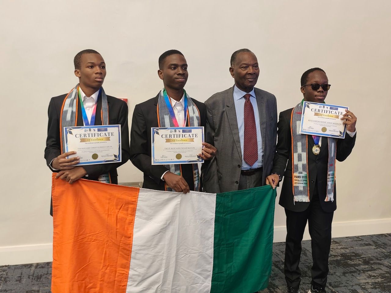 Olympiades de mathématiques: la Côte d’Ivoire décroche 5 médailles au Botswana