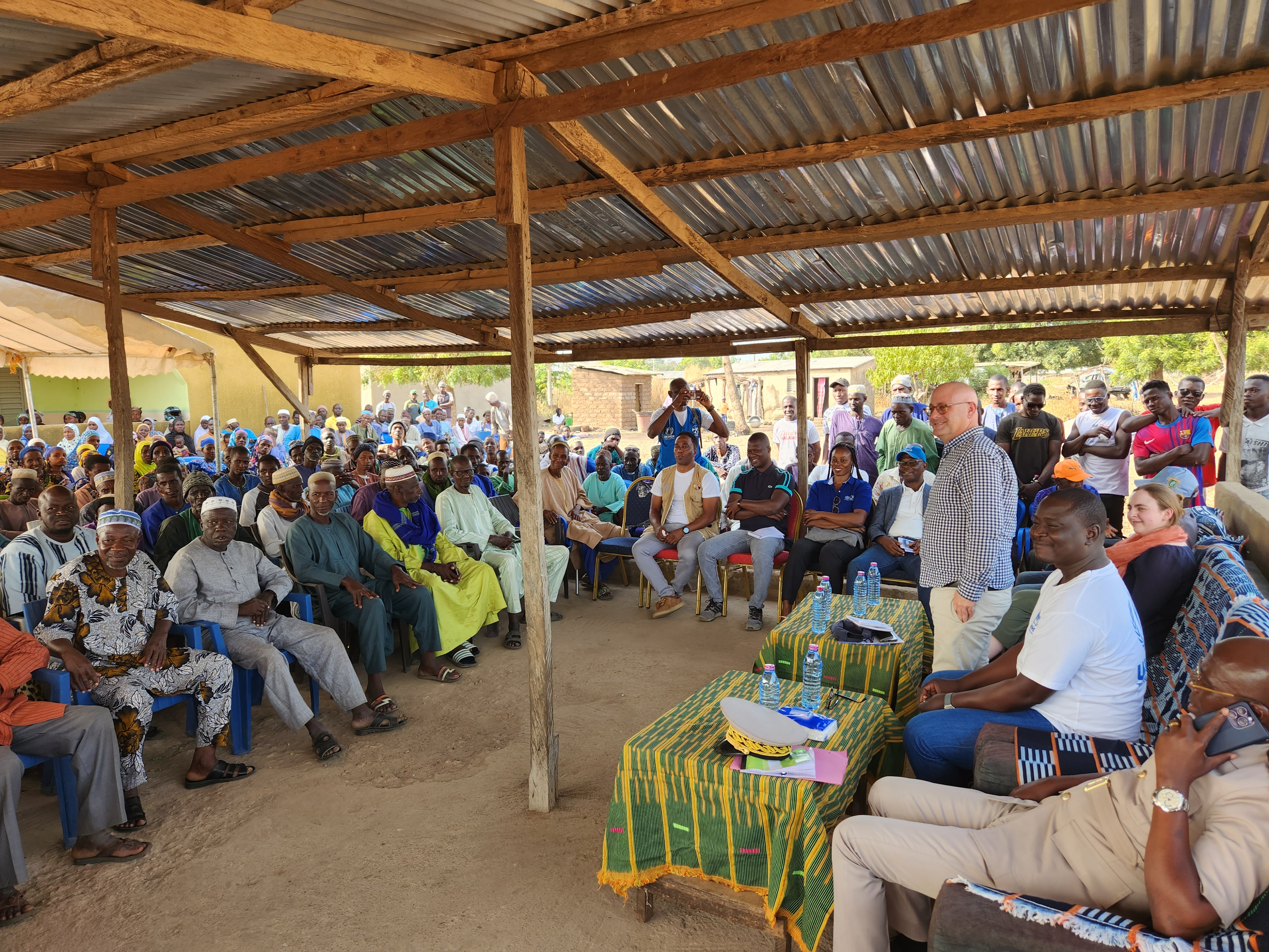 Déplacés de force : le principal donateur du HCR en visite en Côte d'Ivoire, au Togo et au Bénin