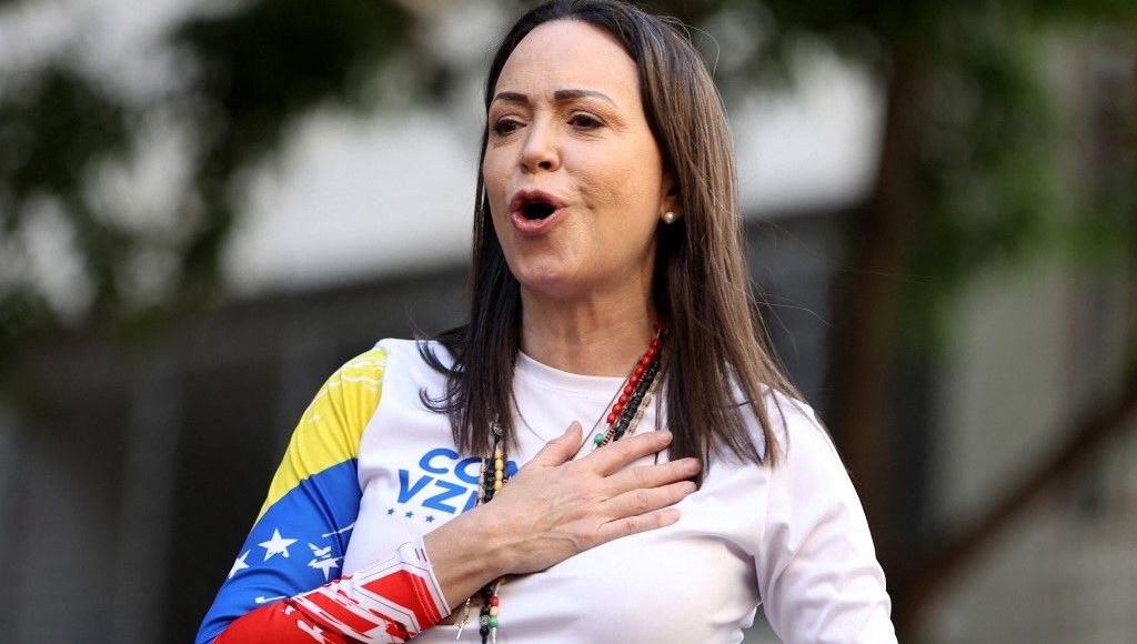 L'opposante vénézuélienne Maria Corina Machado Prix Nobel de la paix 2025