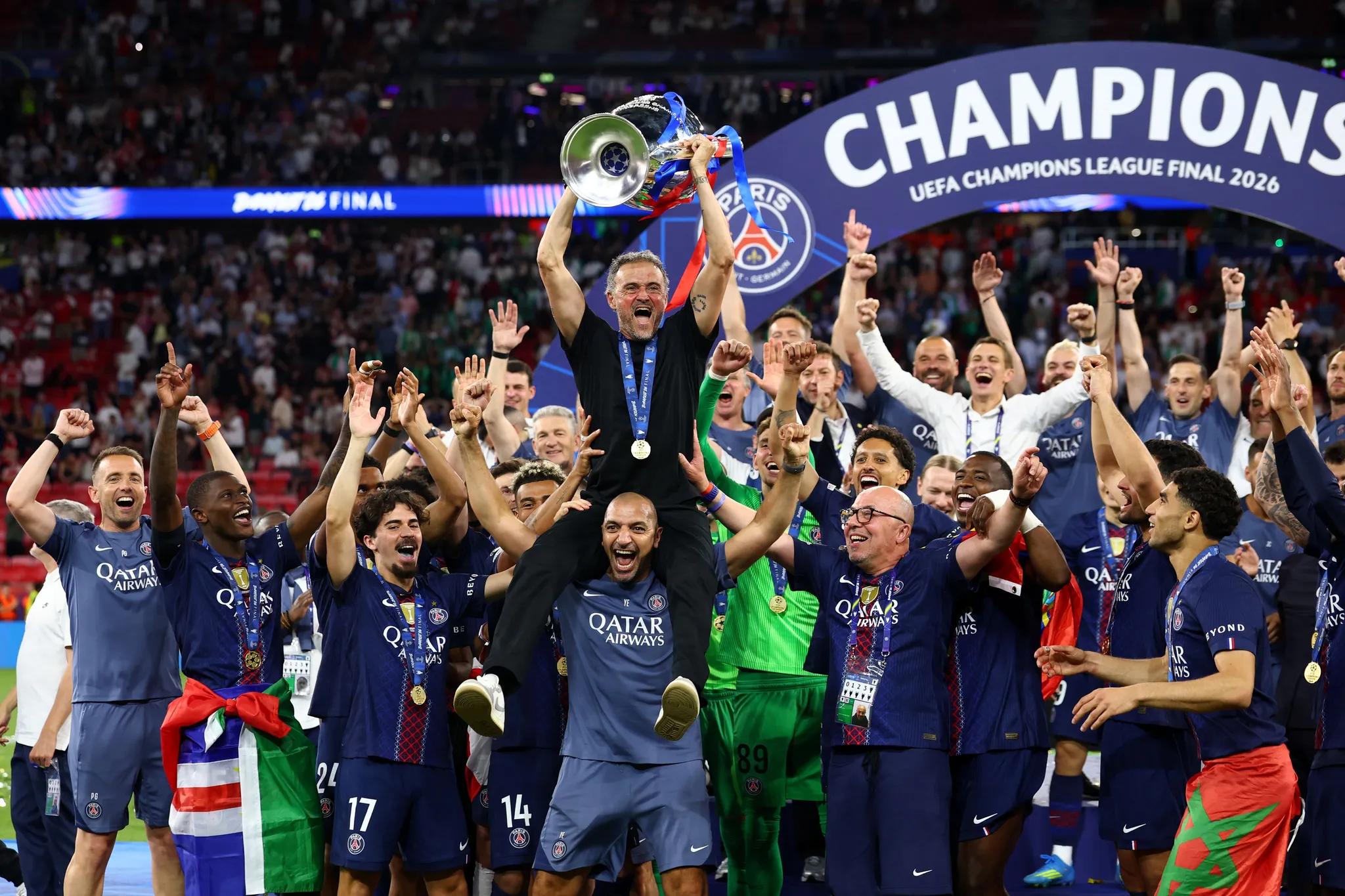 Football : le PSG remporte la Supercoupe d’Europe