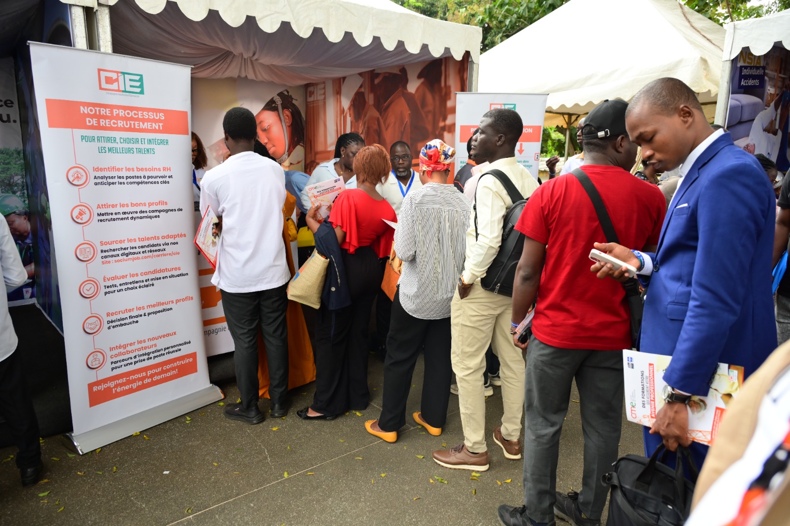 Salon des métiers de Cocody : la CIE fait la promotion des métiers de l’électricité
