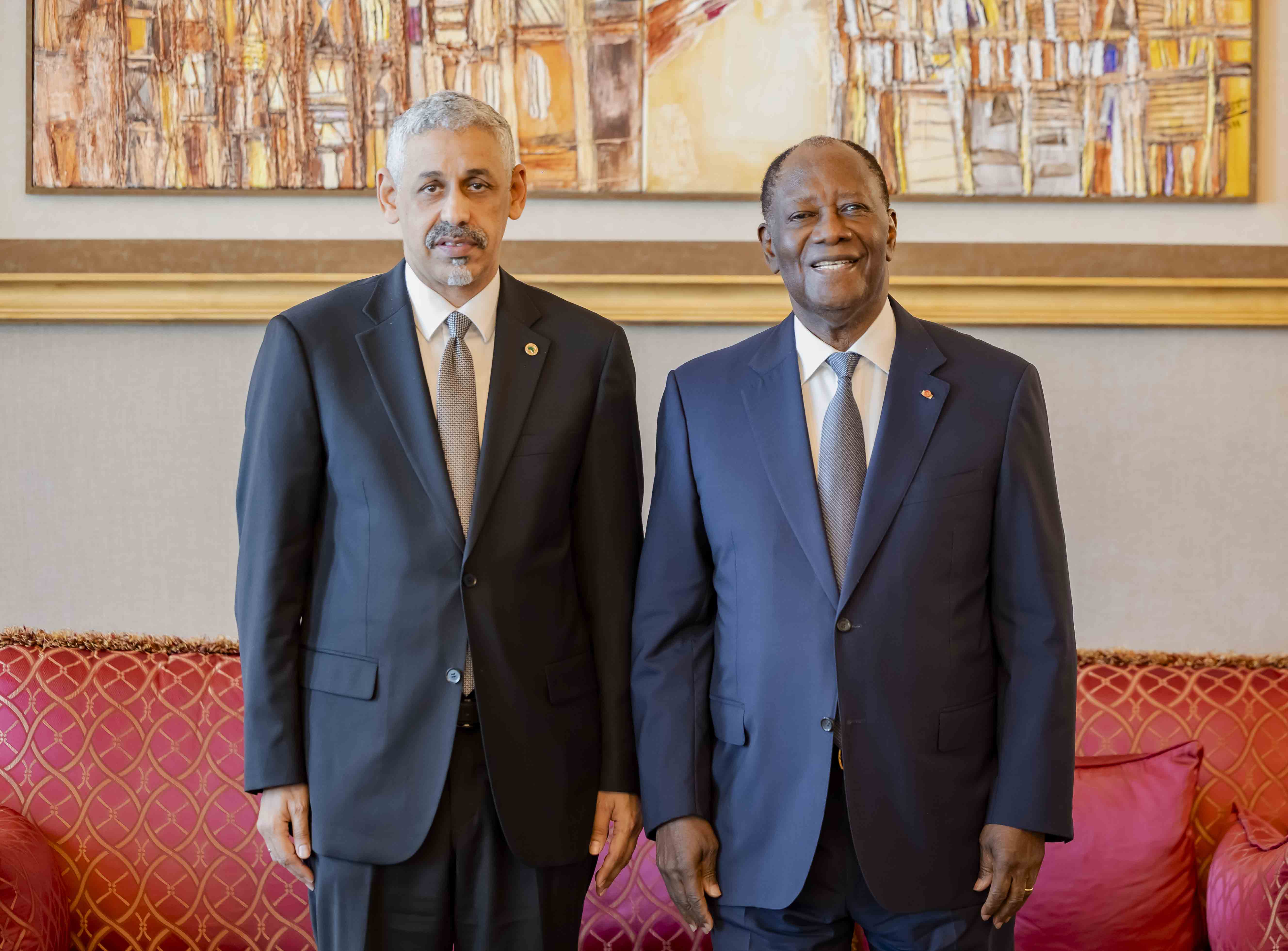 Le nouveau président de la BAD Sidi Ould Tah dévoile ses ambitions à un entretien avec Ouattara