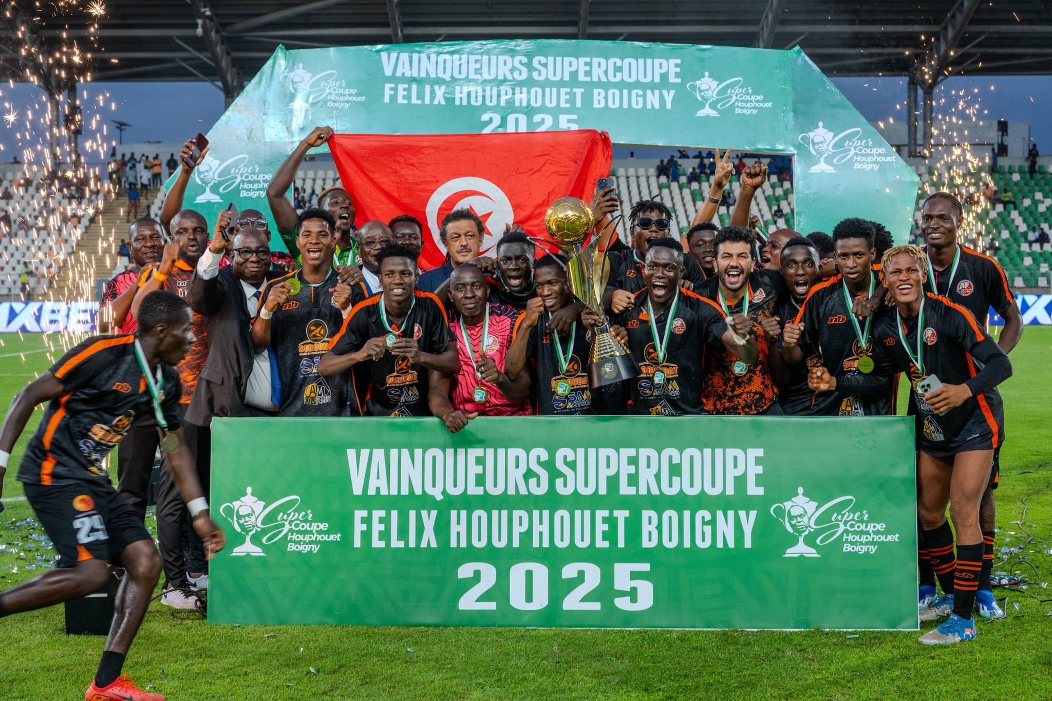 Le FC San Pedro remporte la Super Coupe Félix Houphouët-Boigny