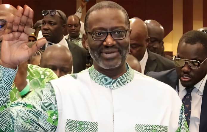 Présidentielle d’octobre 2025 : à Yamoussoukro, Tidjane Thiam galvanise les enseignants du PDCI