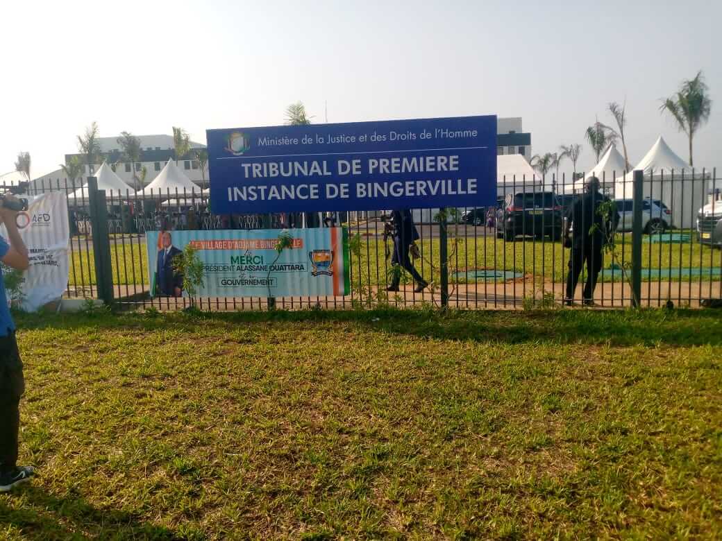 Côte d'Ivoire : ouverture officielle du Tribunal de 1ère Instance de Bingerville